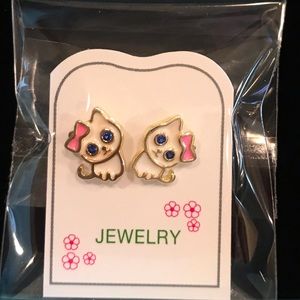 Children’s kitty earrings!
